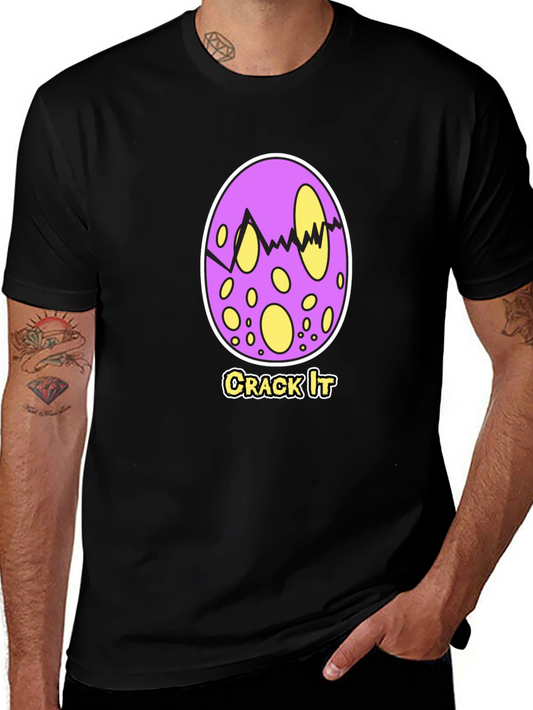 Crack It Egg T-Shirt - Unique Graphic Tee