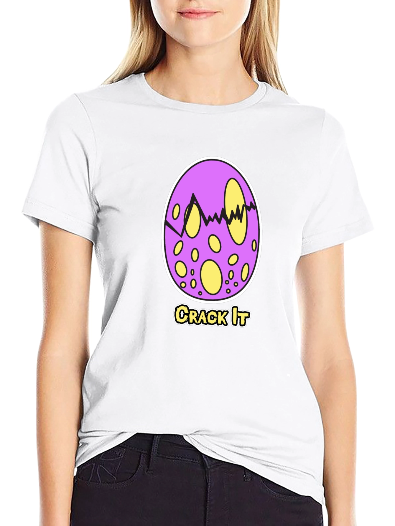 Crack It Egg T-Shirt - Unique Graphic Tee