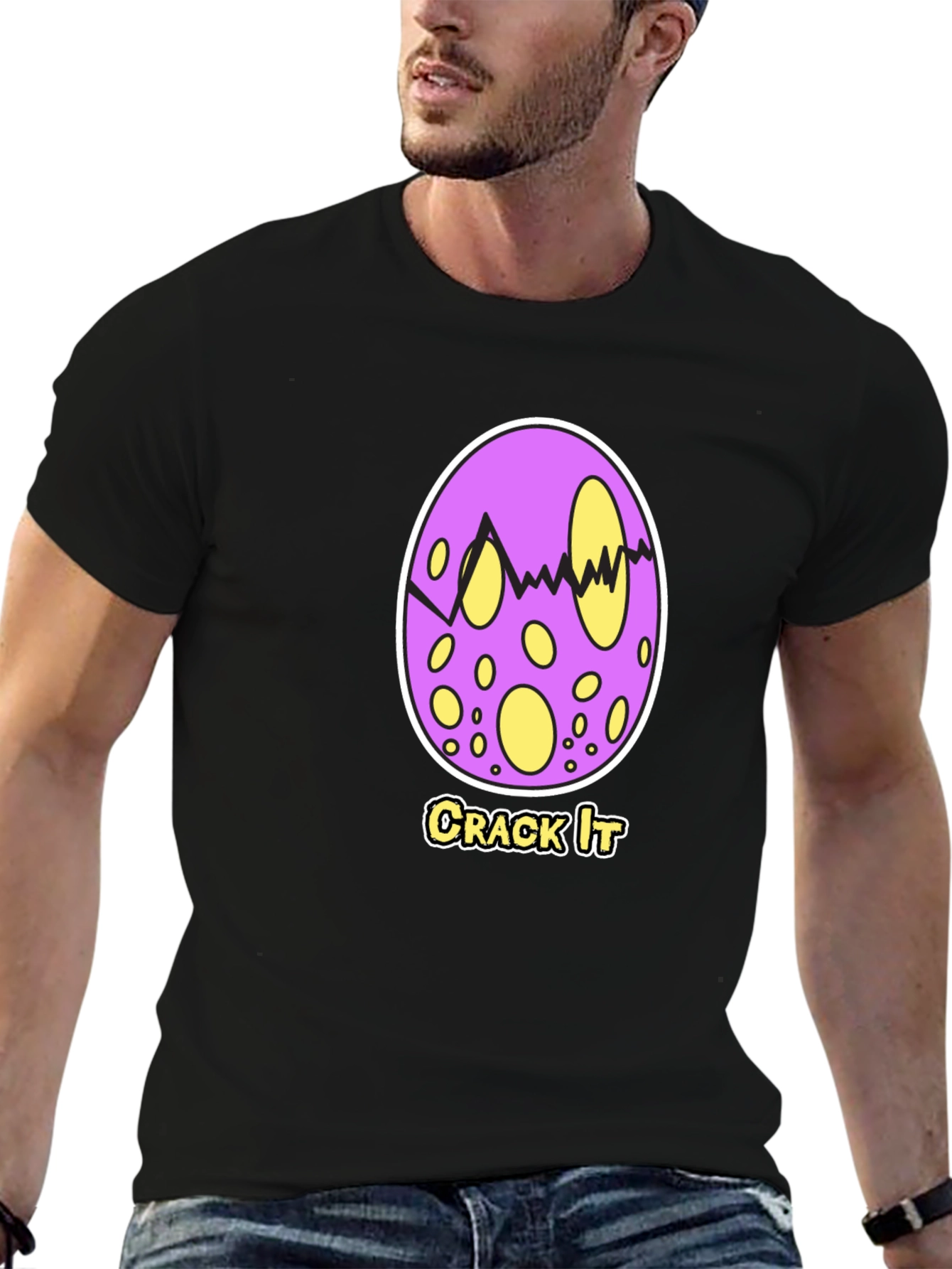 Crack It Egg T-Shirt - Unique Graphic Tee
