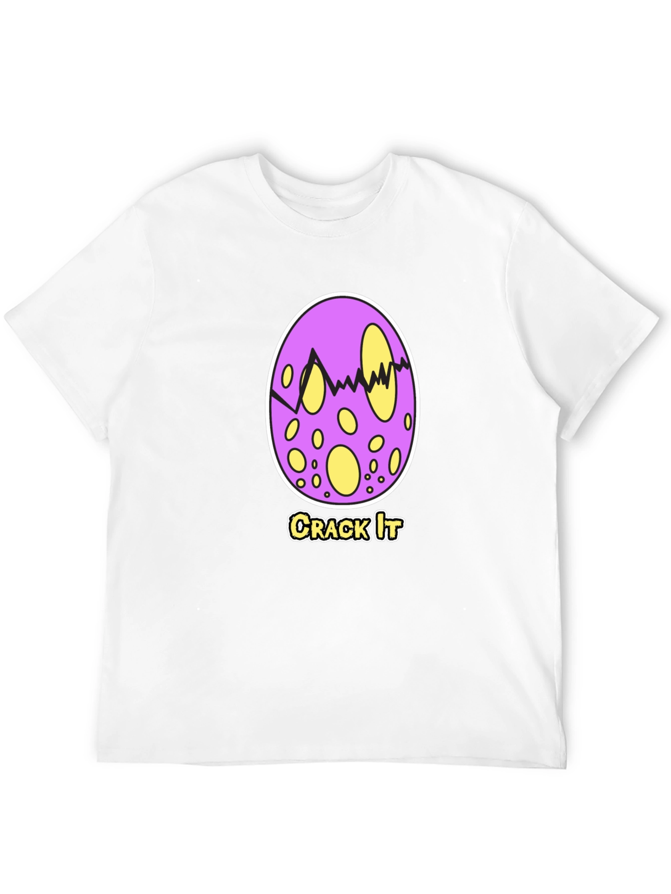 Crack It Egg T-Shirt - Unique Graphic Tee