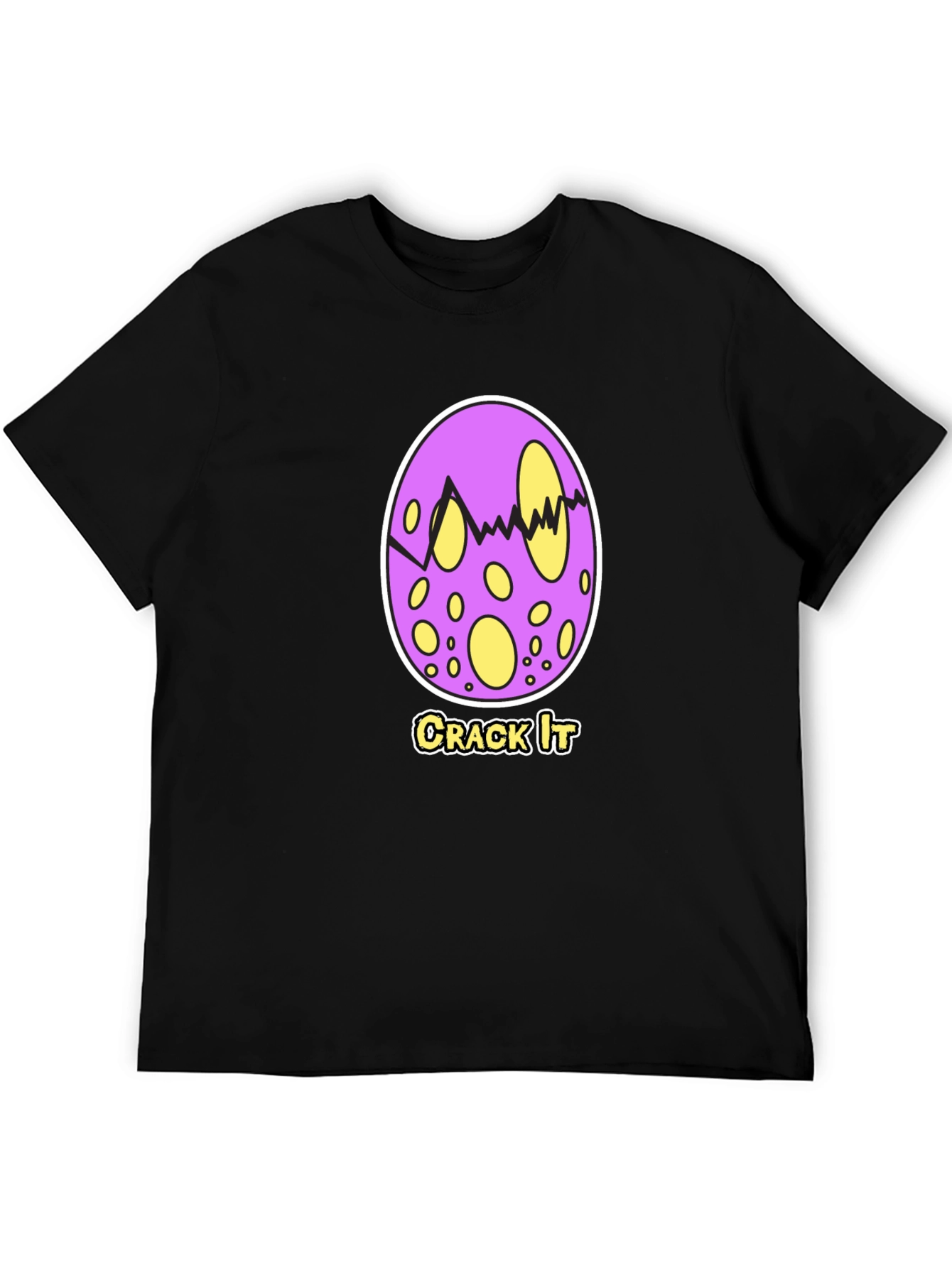 Crack It Egg T-Shirt - Unique Graphic Tee