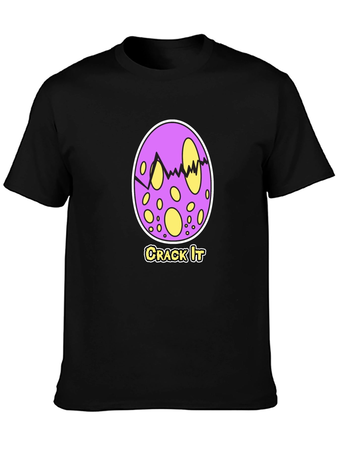 Crack It Egg T-Shirt - Unique Graphic Tee