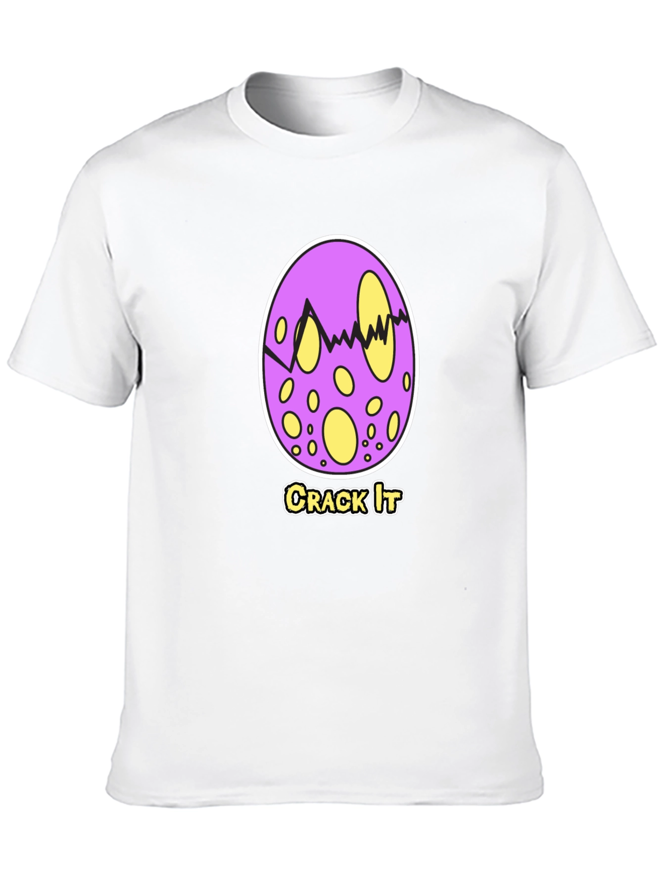 Crack It Egg T-Shirt - Unique Graphic Tee