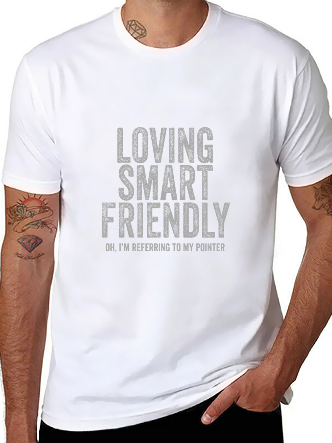 Loving Smart Friendly Pointer Dog T-Shirt
