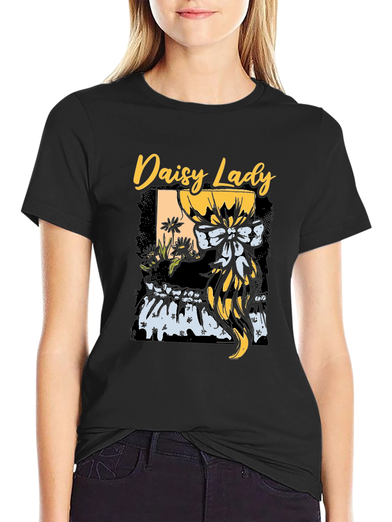 Daisy Lady Graphic Tee