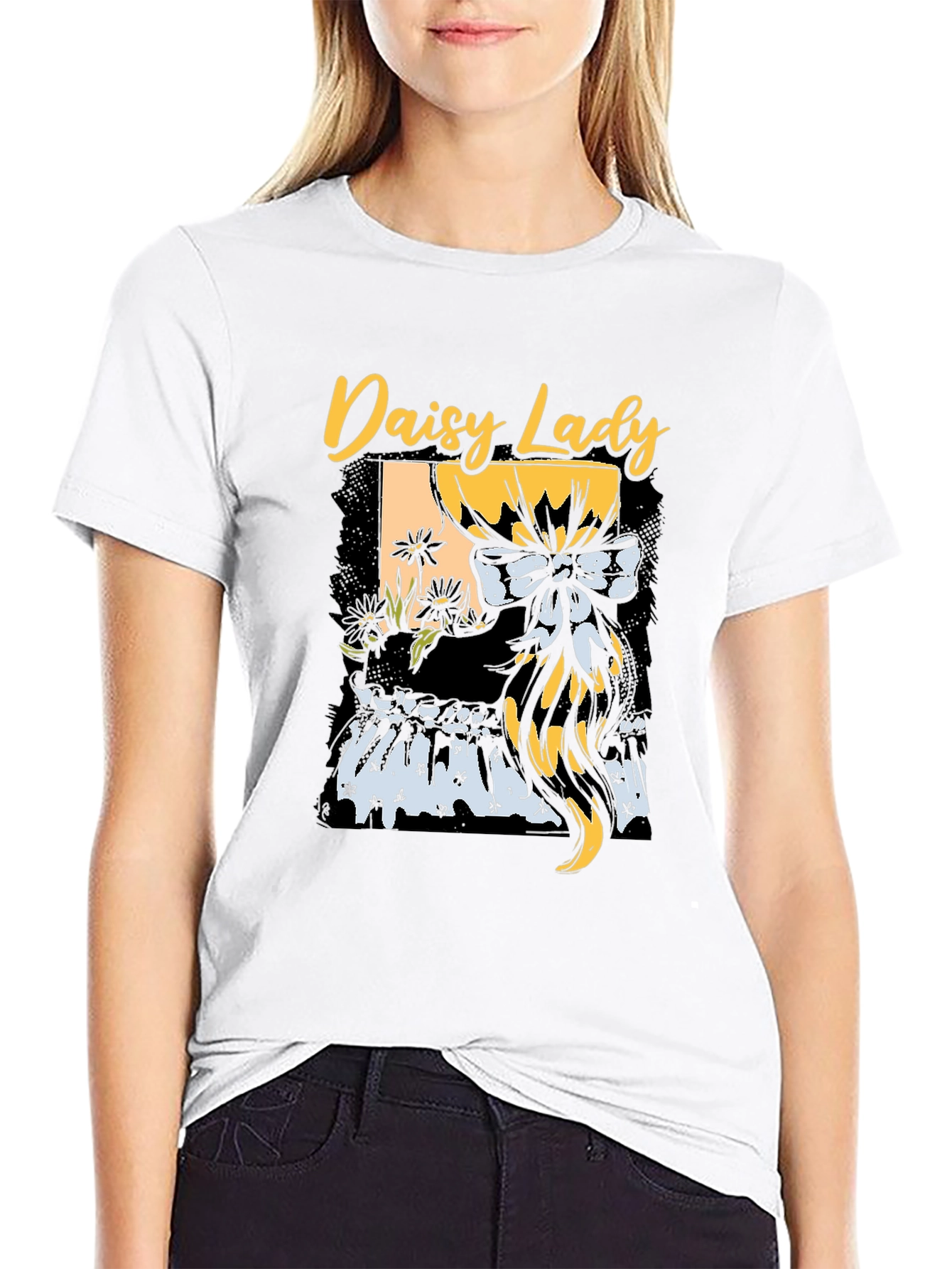Daisy Lady Graphic Tee