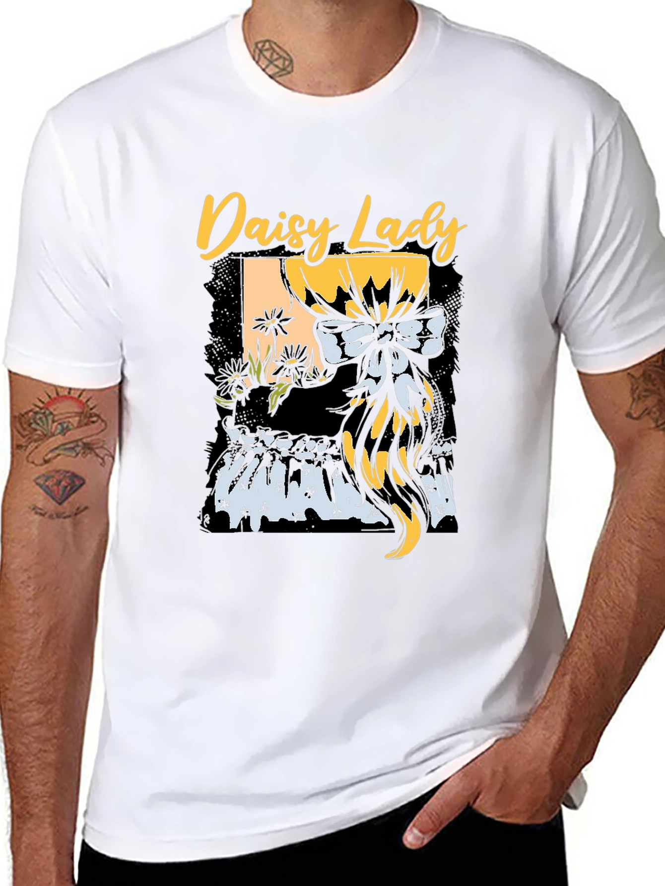 Daisy Lady Graphic Tee