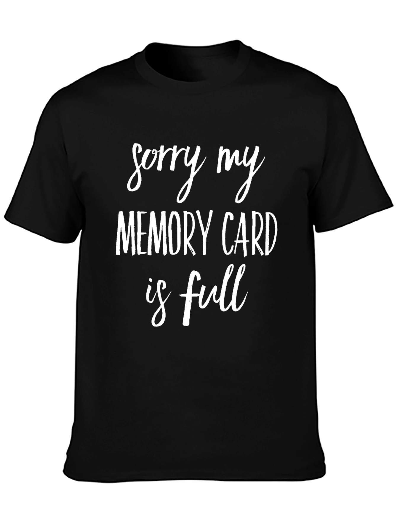 Funny Memory Card Full Graphic Tee