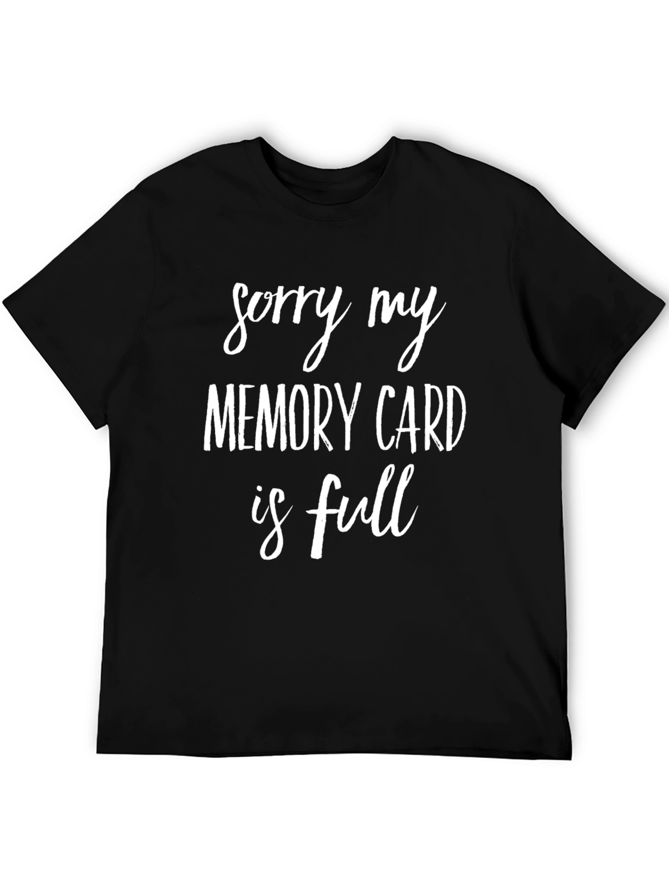Funny Memory Card Full Graphic Tee