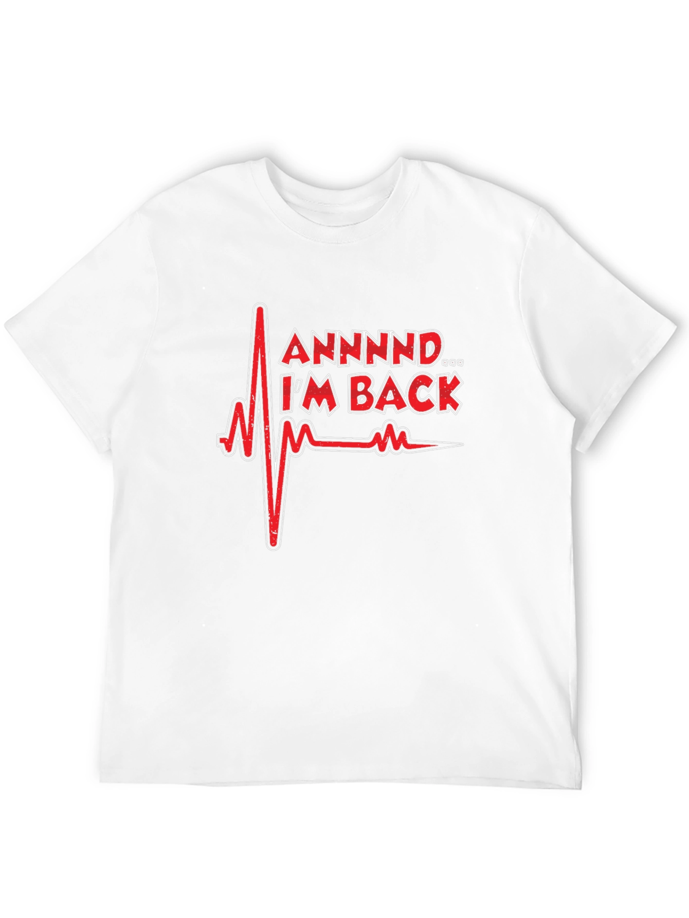 Im Back Heartbeat Graphic T-Shirt
