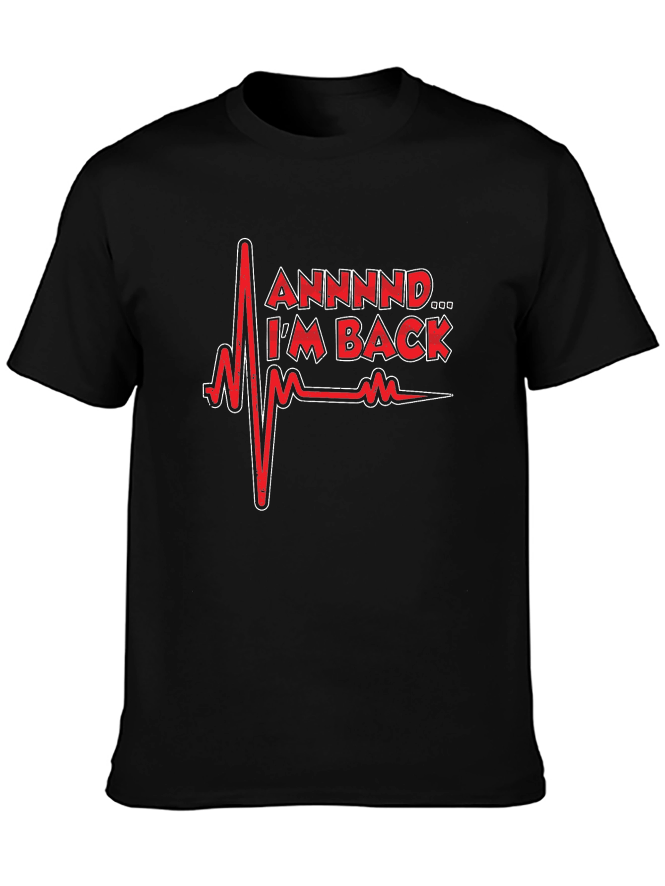 Im Back Heartbeat Graphic T-Shirt