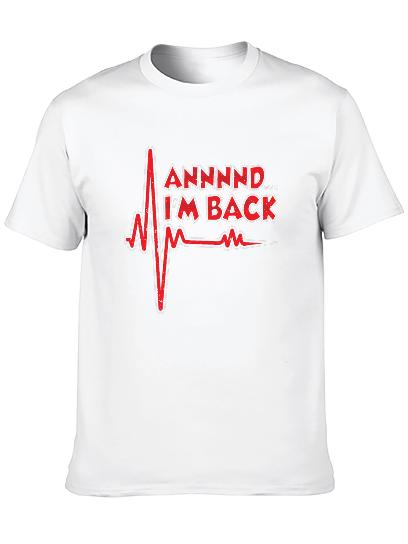 Im Back Heartbeat Graphic T-Shirt