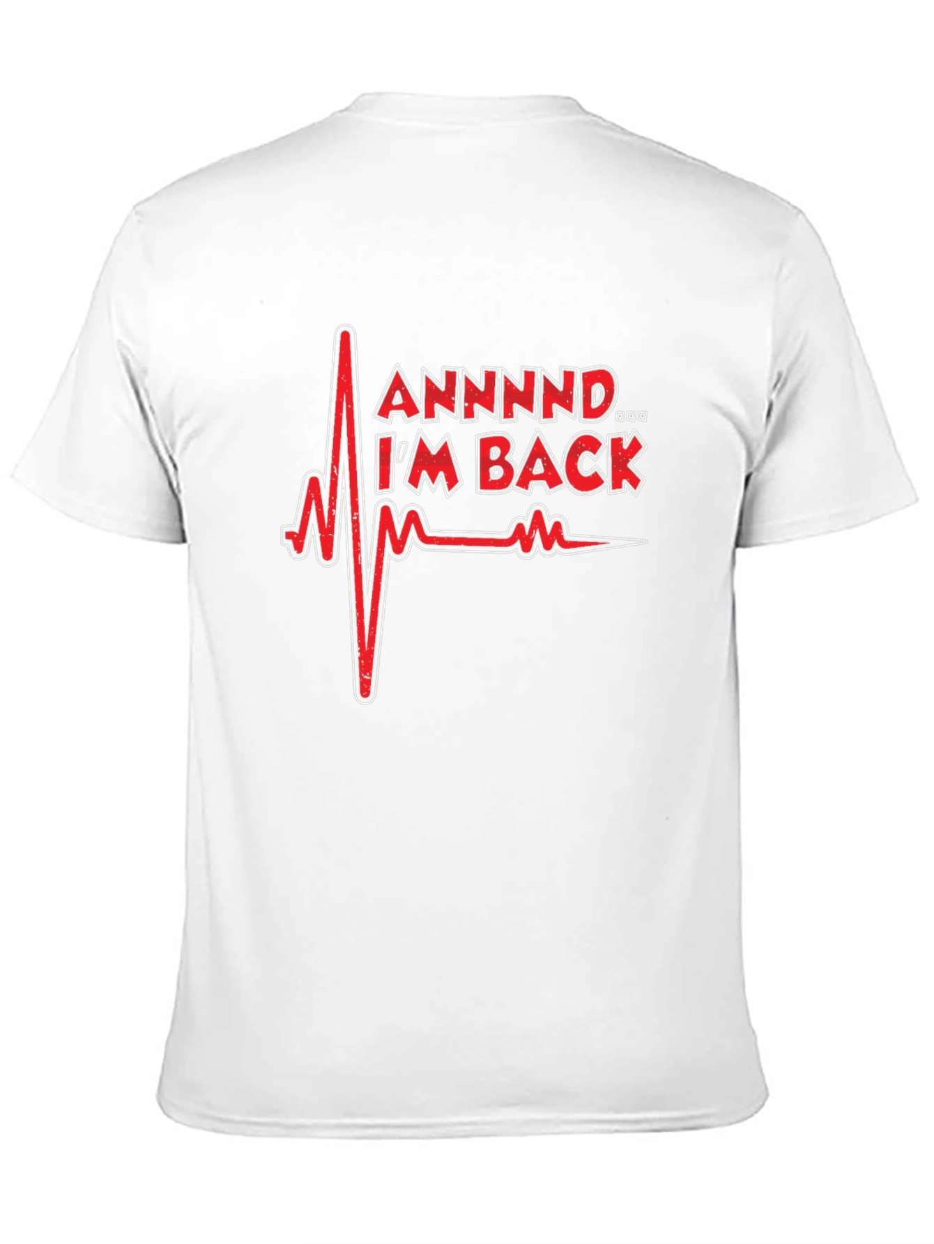 Im Back Heartbeat Graphic T-Shirt