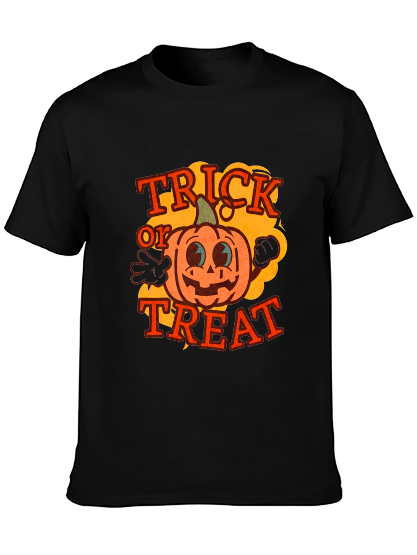 Trick or Treat Pumpkin Graphic Tee