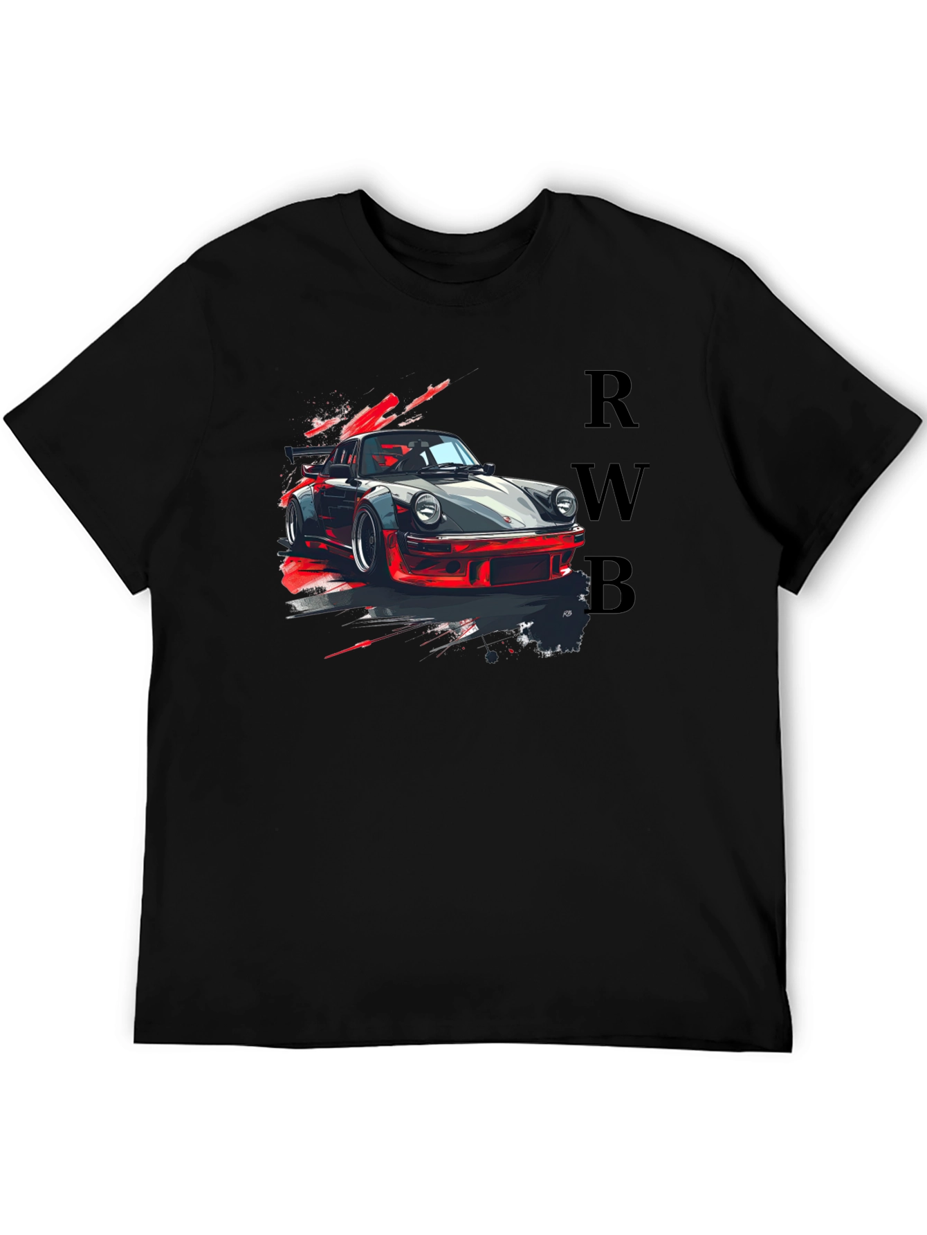 RWB Porsche T-Shirt - Classic Car Graphic Tee
