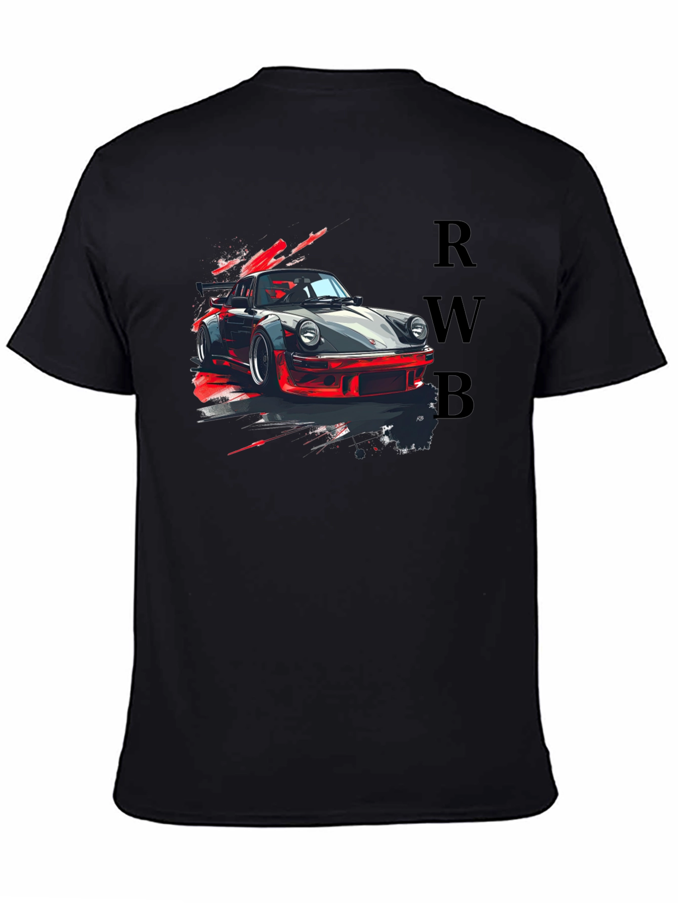 RWB Porsche T-Shirt - Classic Car Graphic Tee