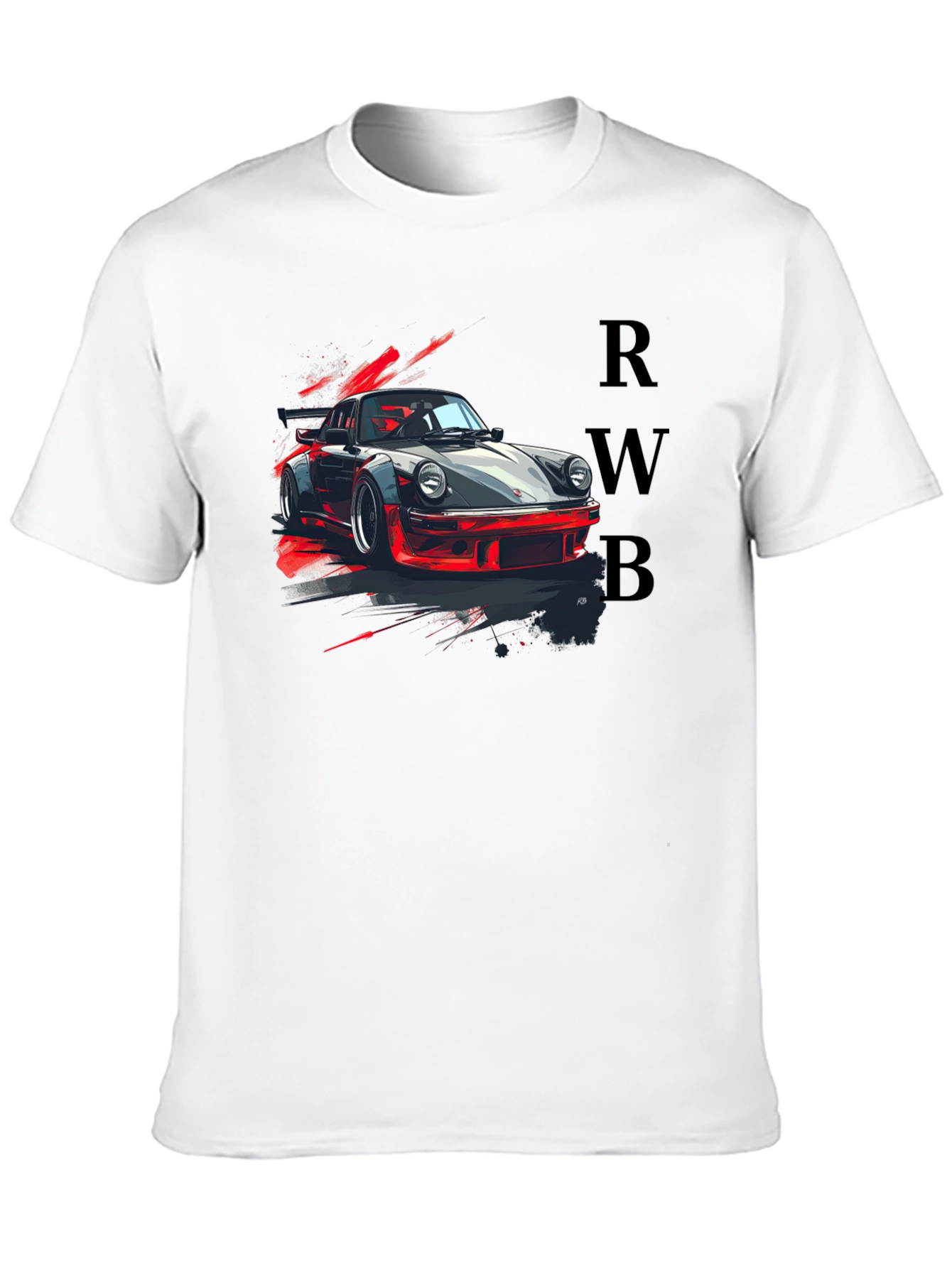 RWB Porsche T-Shirt - Classic Car Graphic Tee
