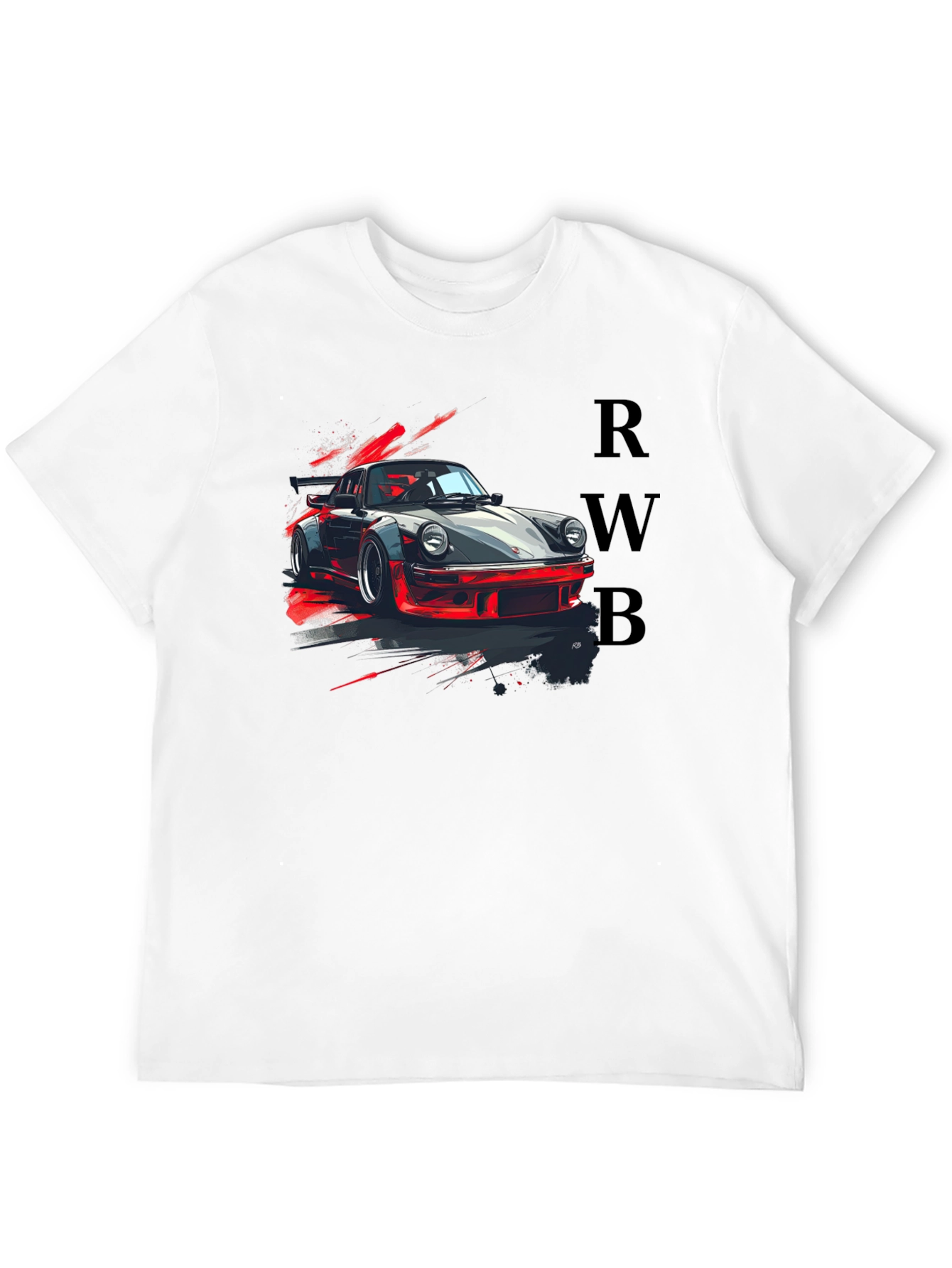 RWB Porsche T-Shirt - Classic Car Graphic Tee