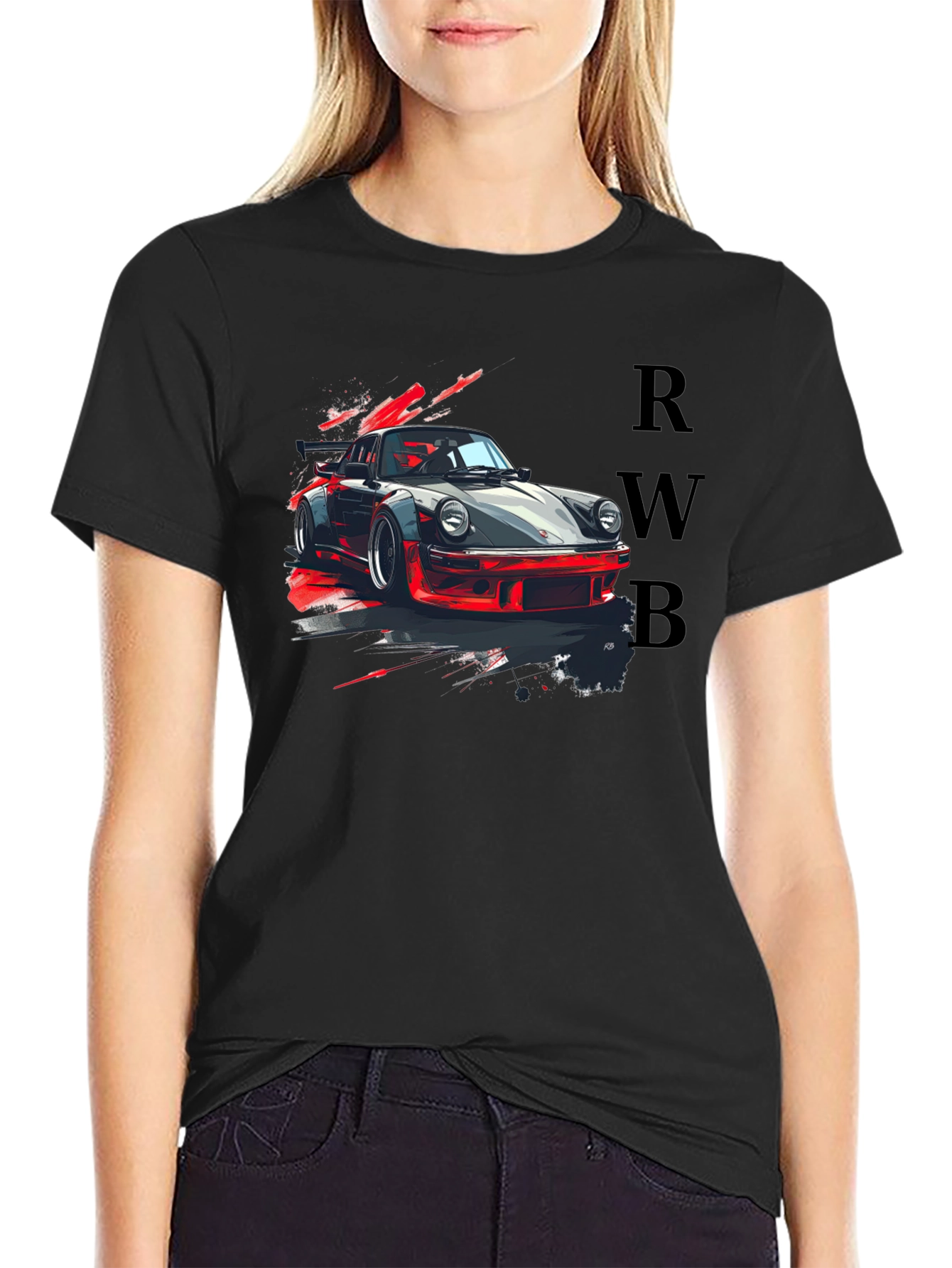 RWB Porsche T-Shirt - Classic Car Graphic Tee