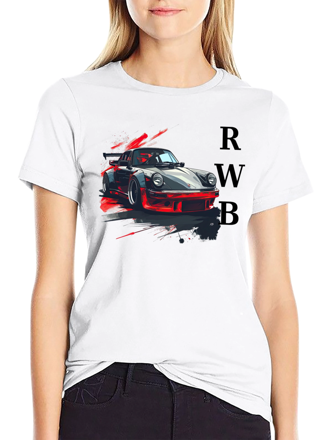 RWB Porsche T-Shirt - Classic Car Graphic Tee