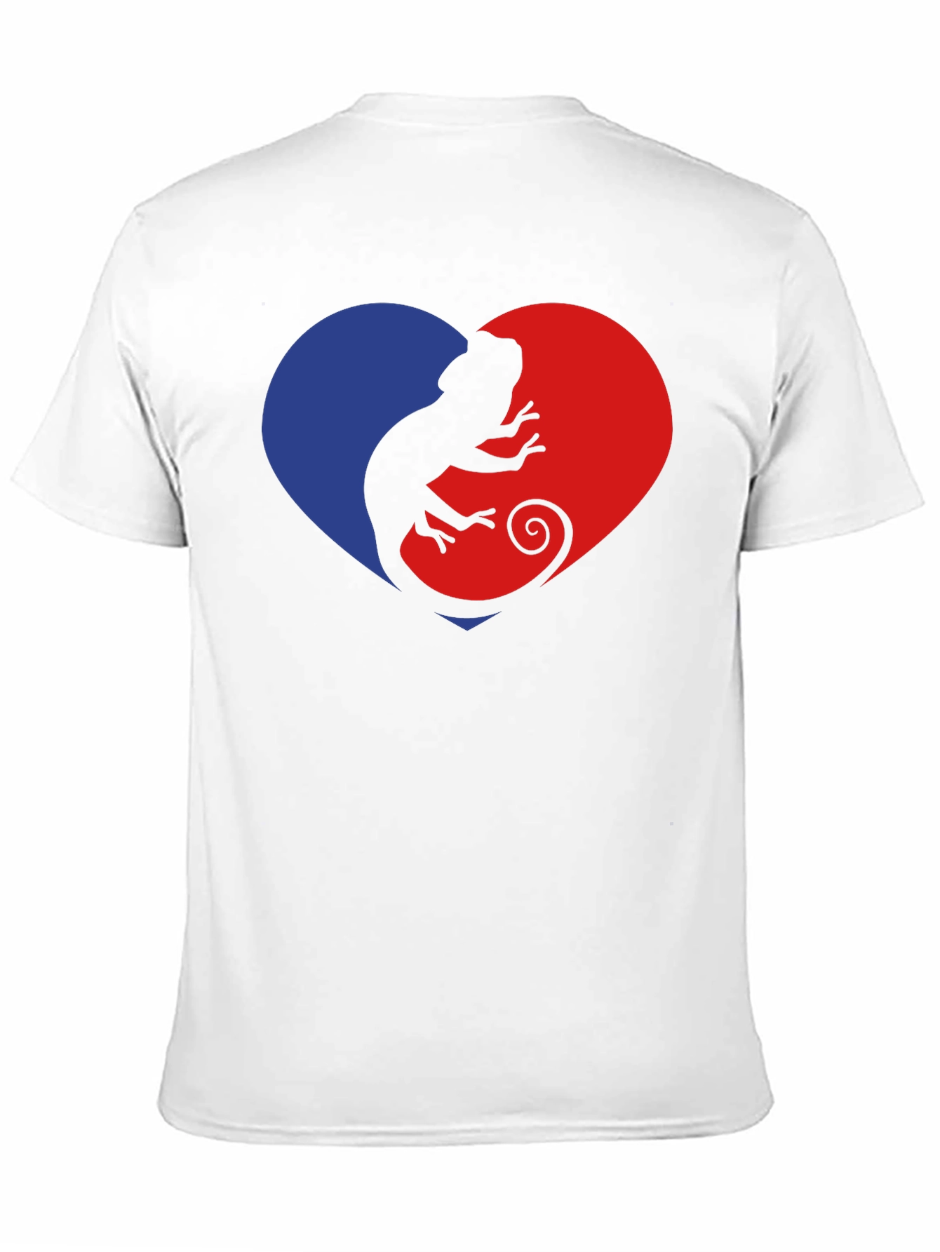 Lizard Heart Graphic Tee - Unique Reptile Lover Gift