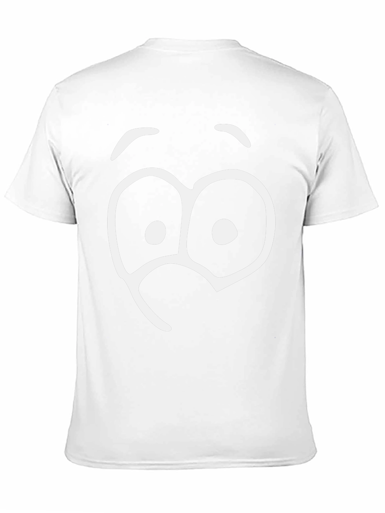 Funny Googly Eyes Graphic T-Shirt - Black