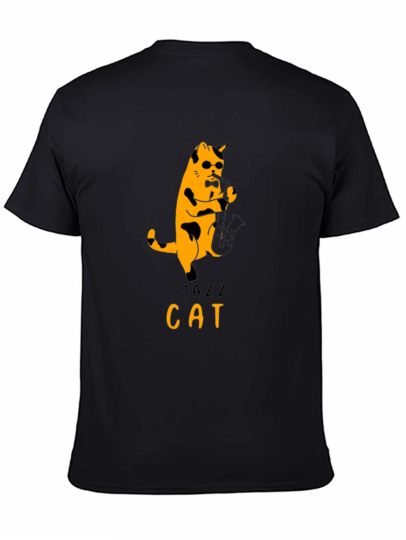 Jazz Cat Graphic T-Shirt - Cool & Unique!