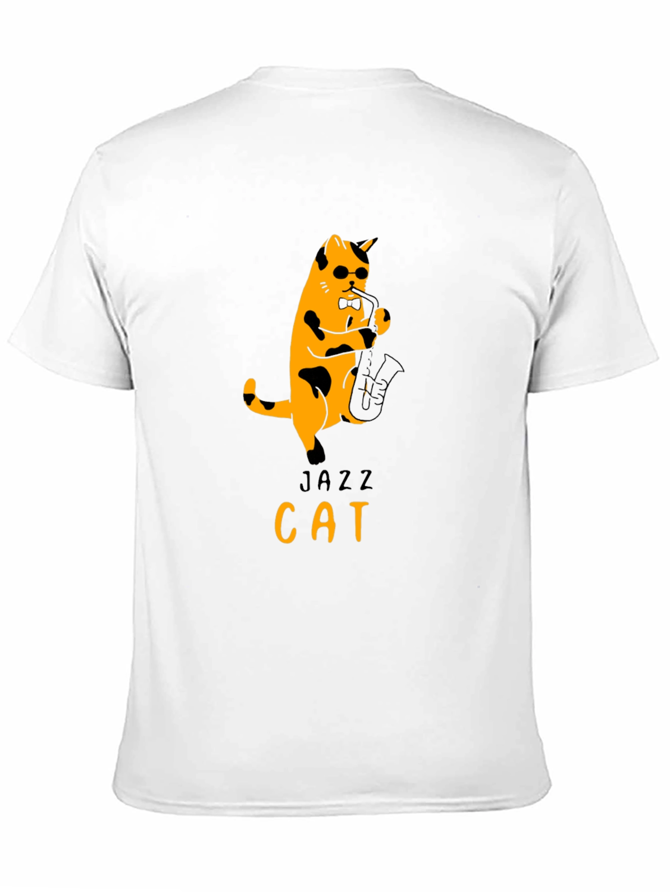 Jazz Cat Graphic T-Shirt - Cool & Unique!