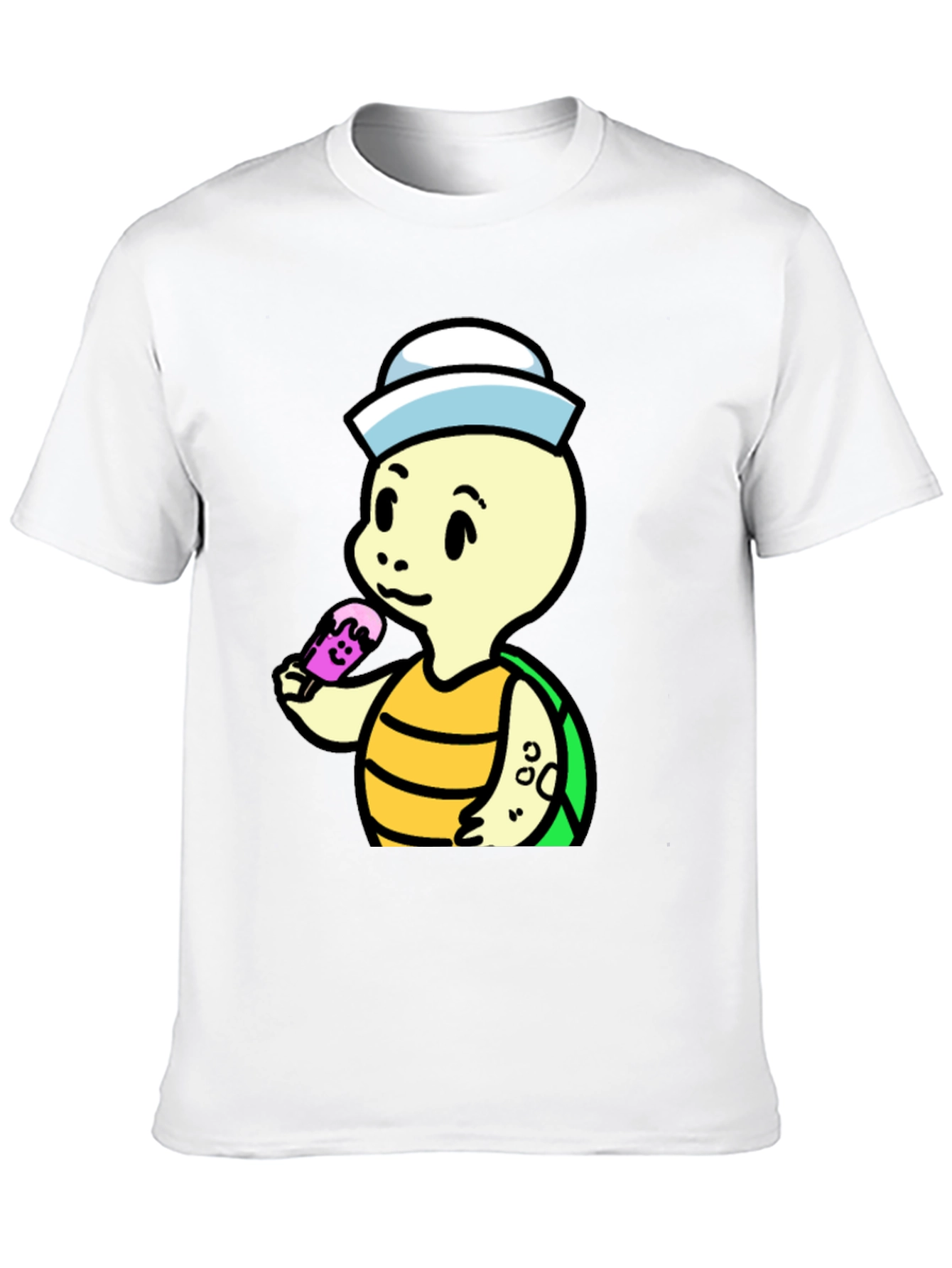 Cartoon Turtle Sailor T-Shirt