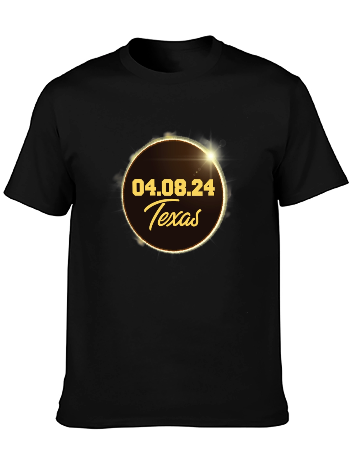Texas Total Solar Eclipse 04.08.24 T-Shirt
