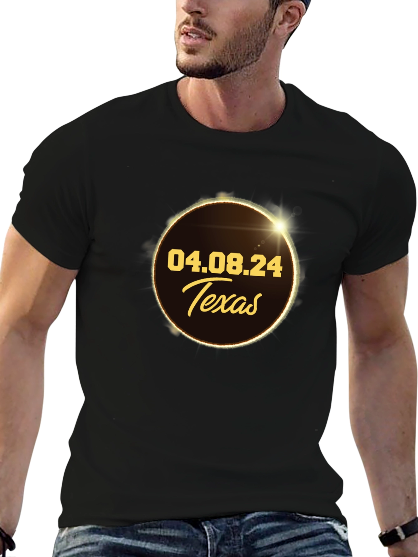 Texas Total Solar Eclipse 04.08.24 T-Shirt