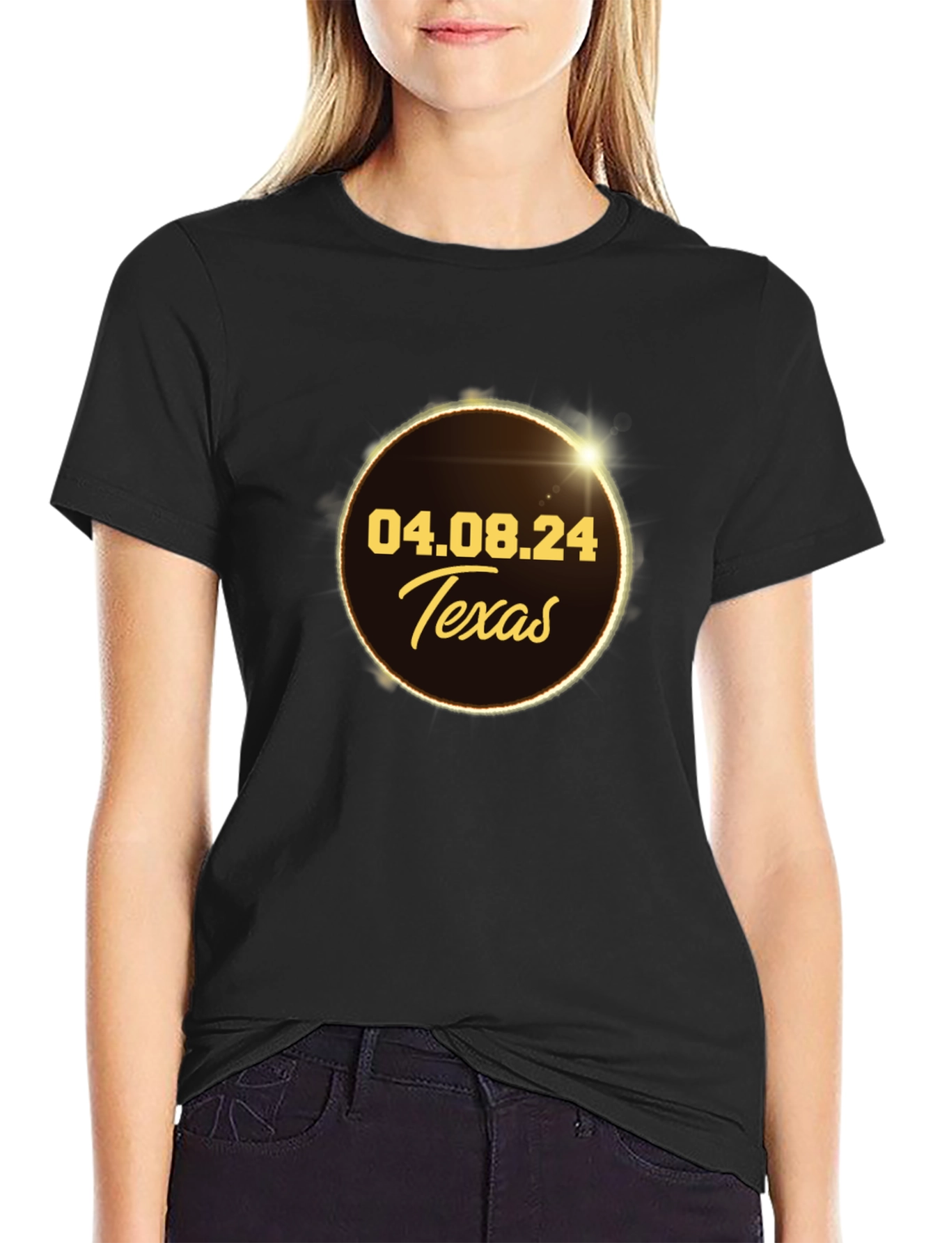 Texas Total Solar Eclipse 04.08.24 T-Shirt
