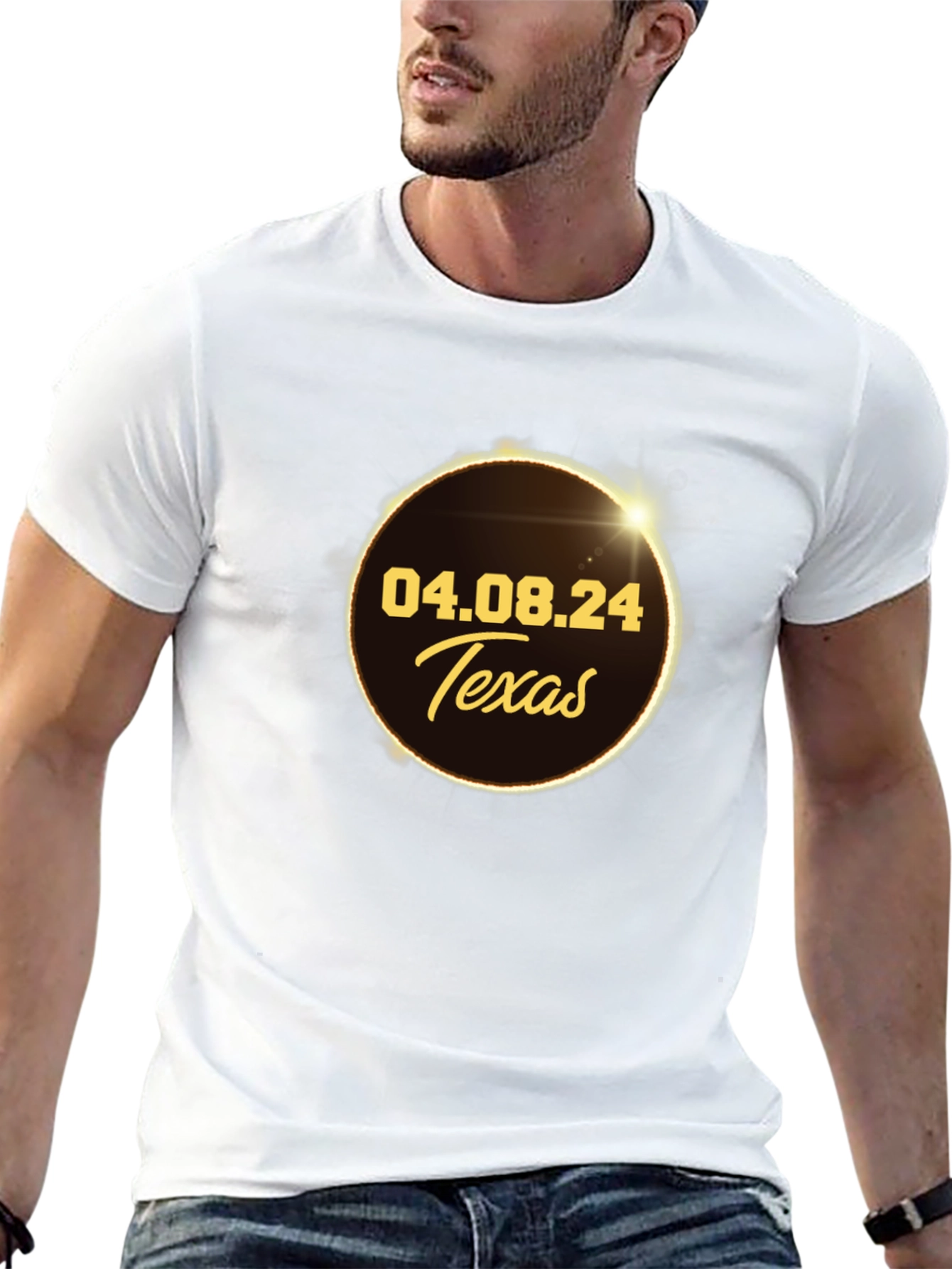 Texas Total Solar Eclipse 04.08.24 T-Shirt