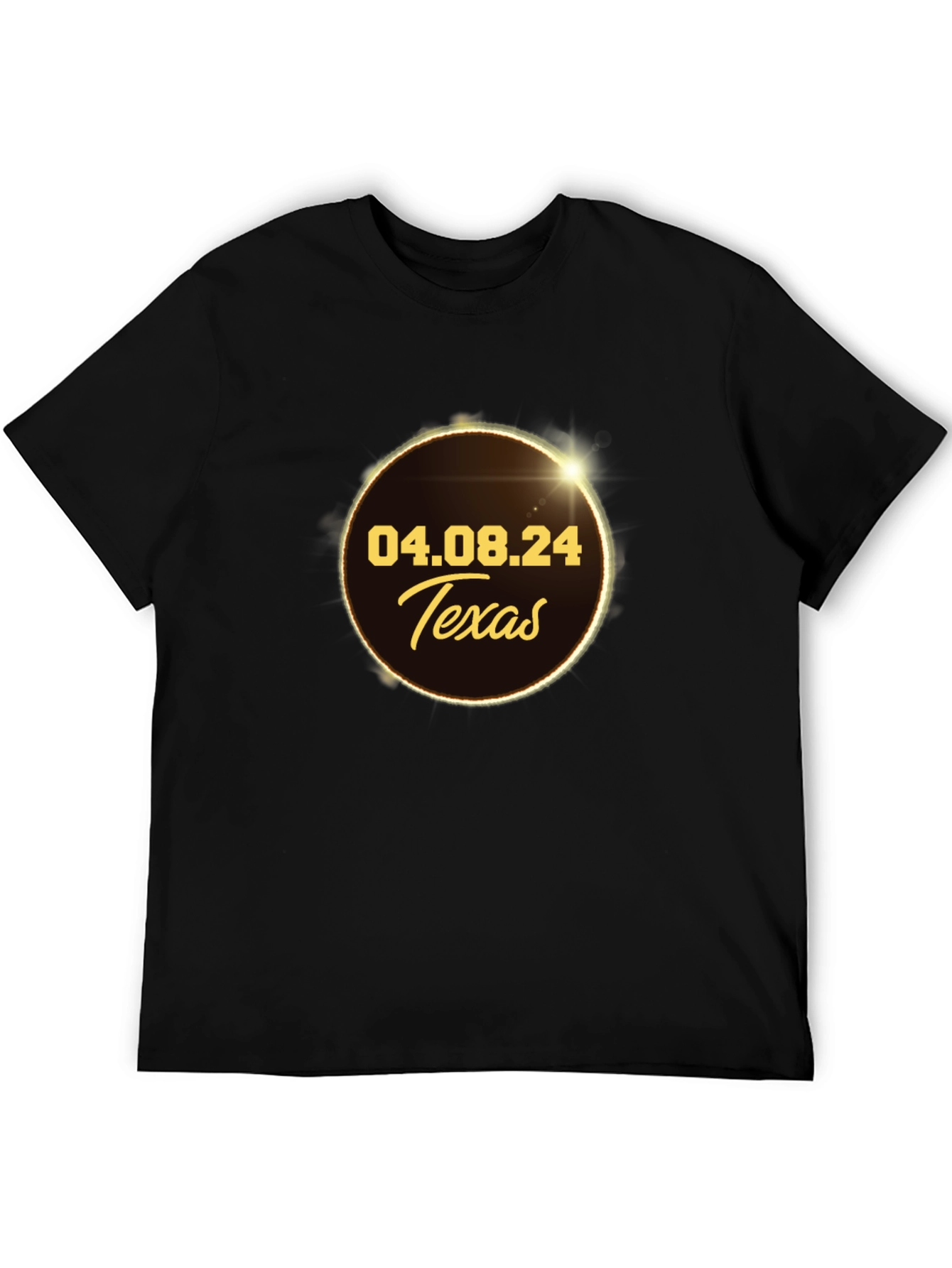 Texas Total Solar Eclipse 04.08.24 T-Shirt