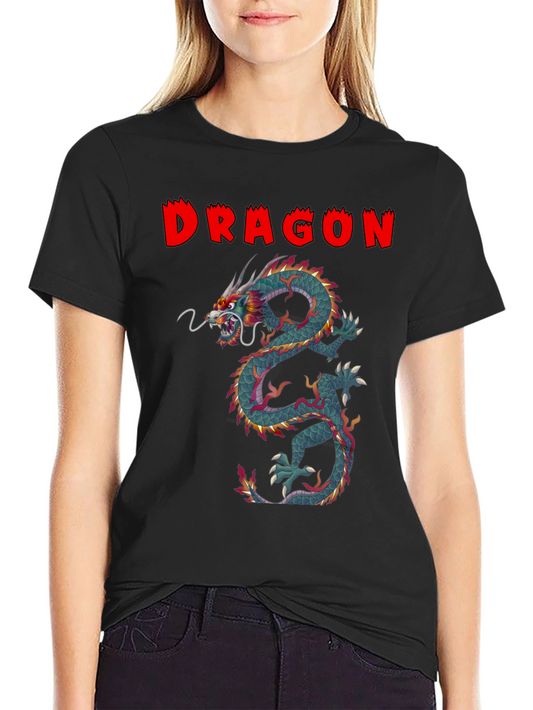 Dragon Graphic Tee - Cool Creature Design