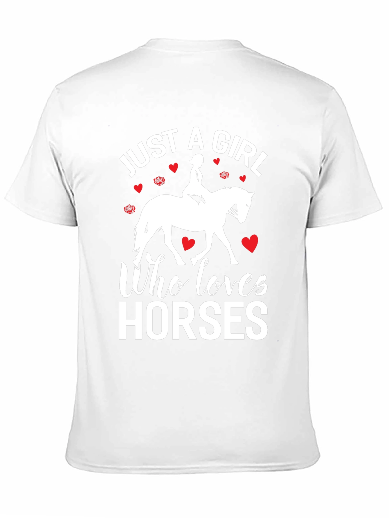 Just a Girl Who Loves Horses T-Shirt