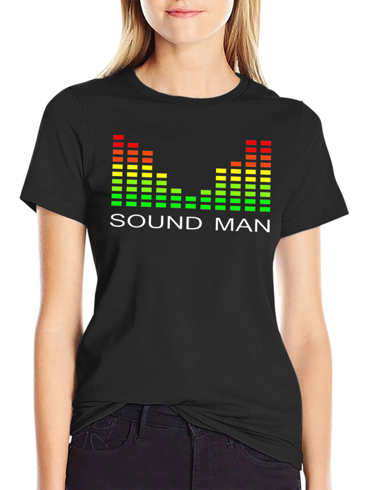 Sound Man Graphic Tee - Audio Engineer T-Shirt