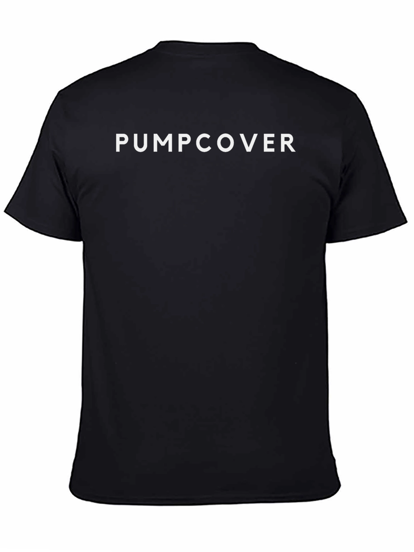 Pump Cover Black T-Shirt - Gym Wear