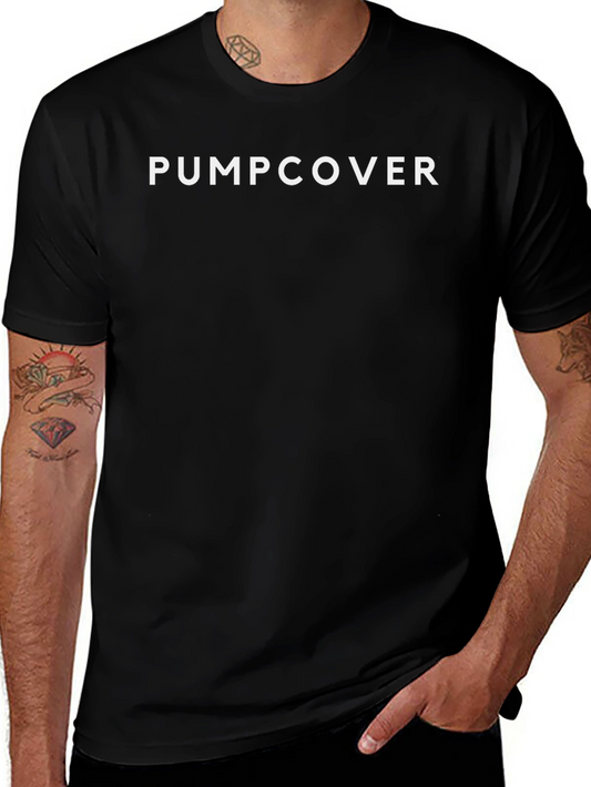 Pump Cover Black T-Shirt - Gym Wear