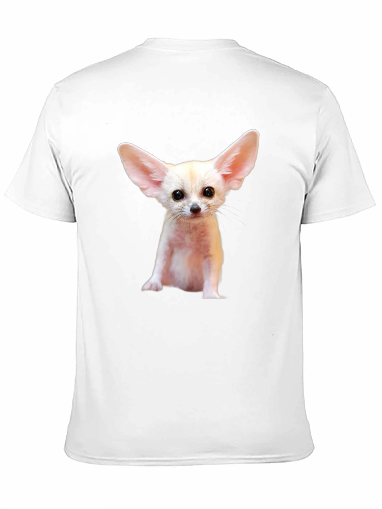 Fennec Fox Graphic Tee - Black Unisex T-Shirt
