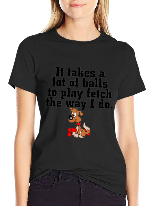 Funny Dog Fetch T-Shirt