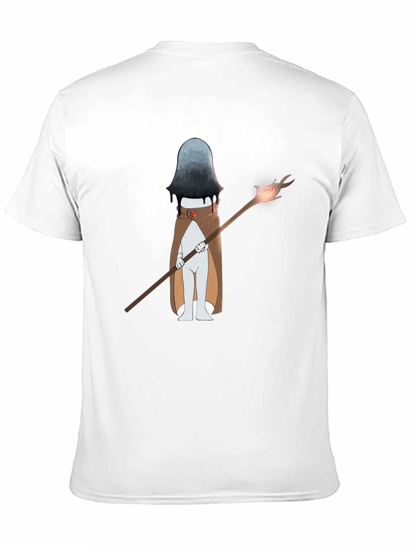 Mage Graphic Print T-Shirt - Black