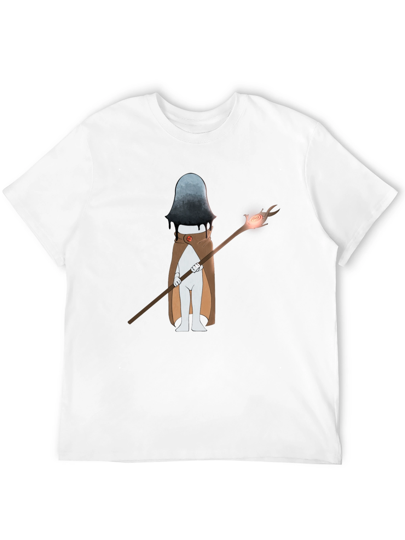Mage Graphic Print T-Shirt - Black