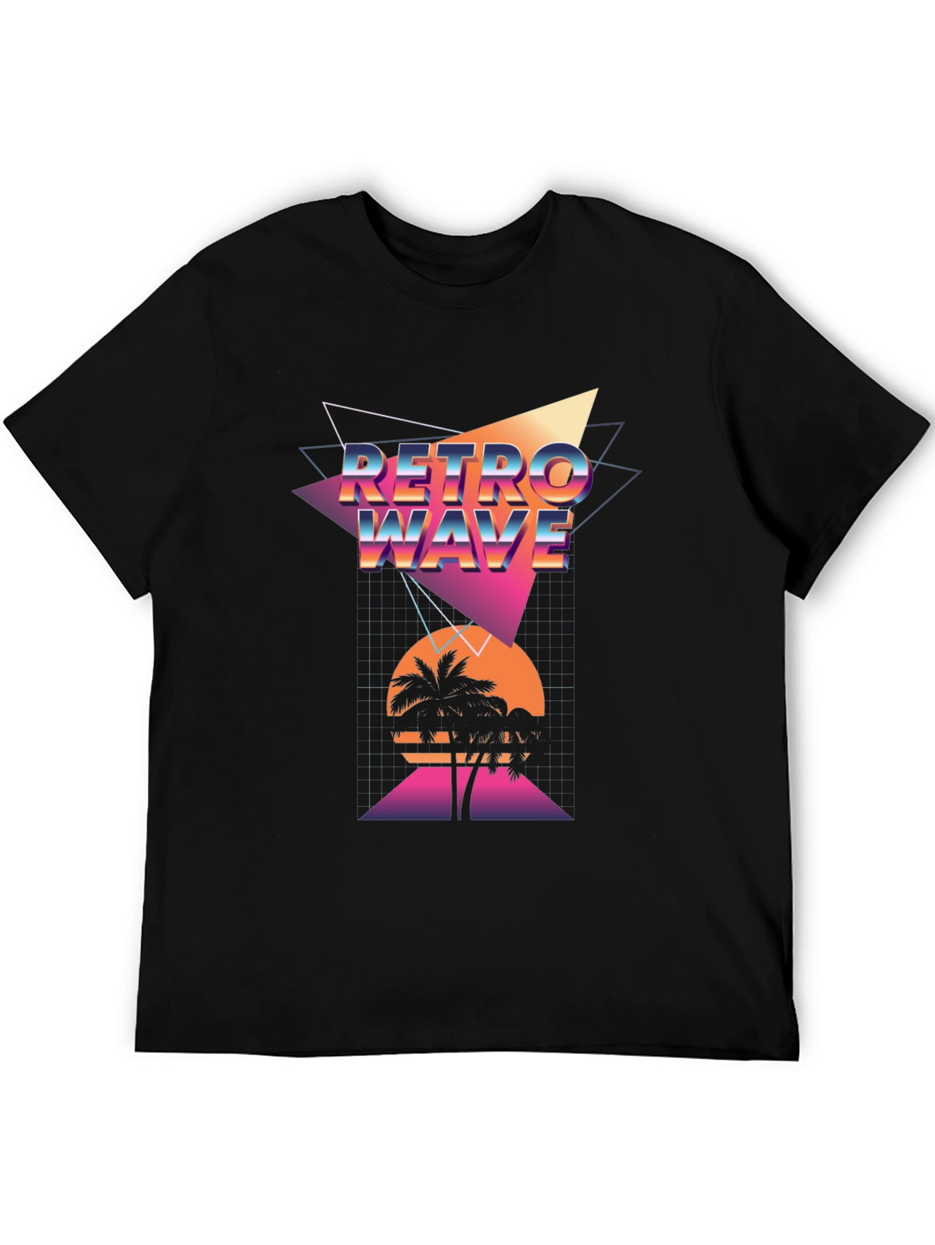 Retro Wave Graphic T-Shirt