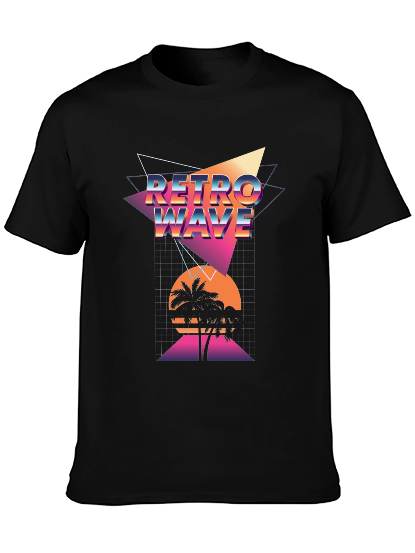 Retro Wave Graphic T-Shirt