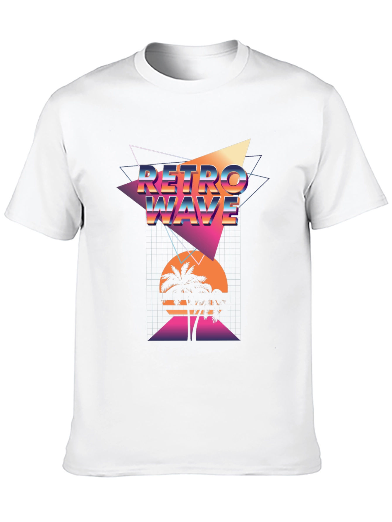 Retro Wave Graphic T-Shirt