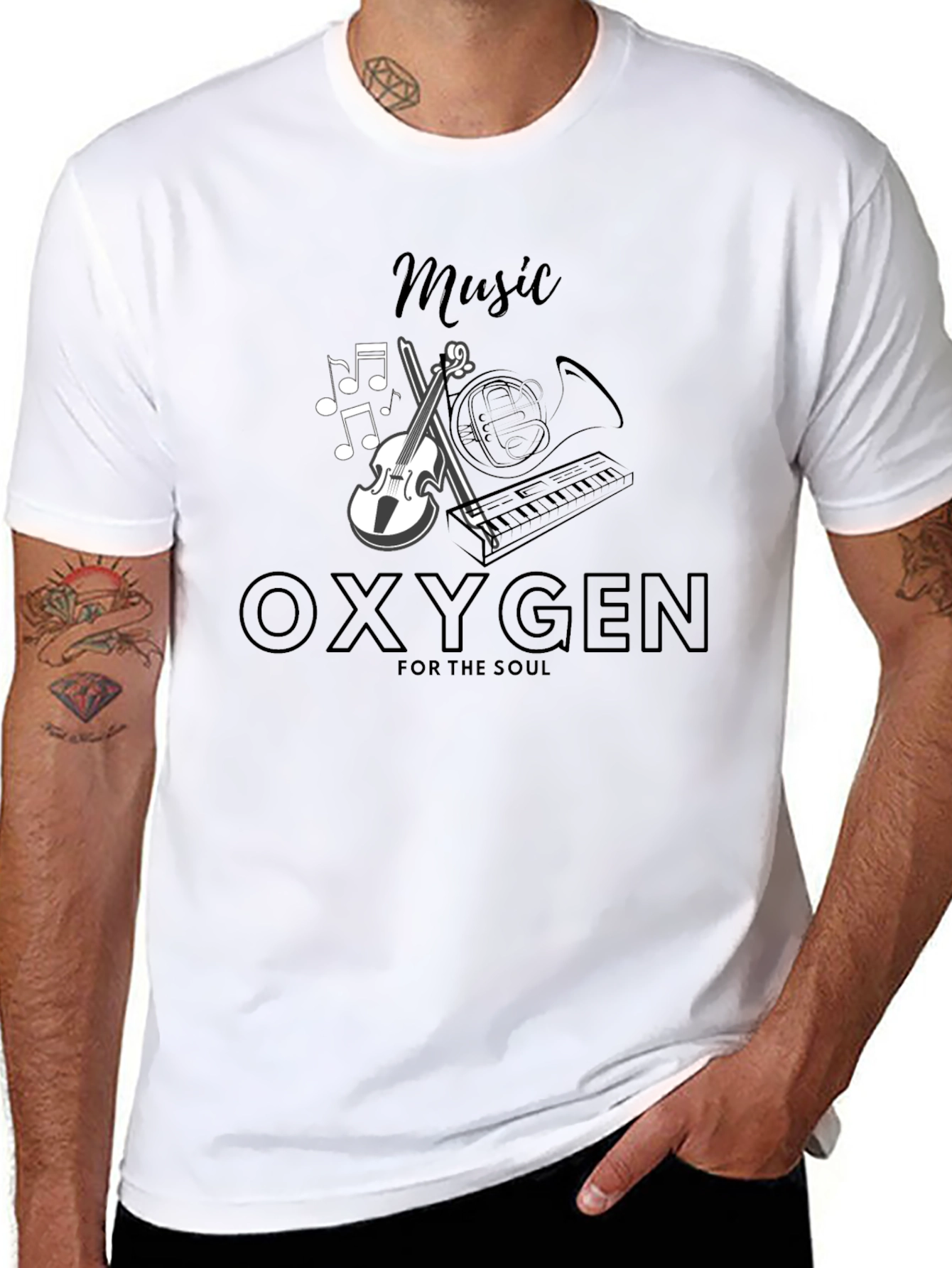 Music is Oxygen T-Shirt