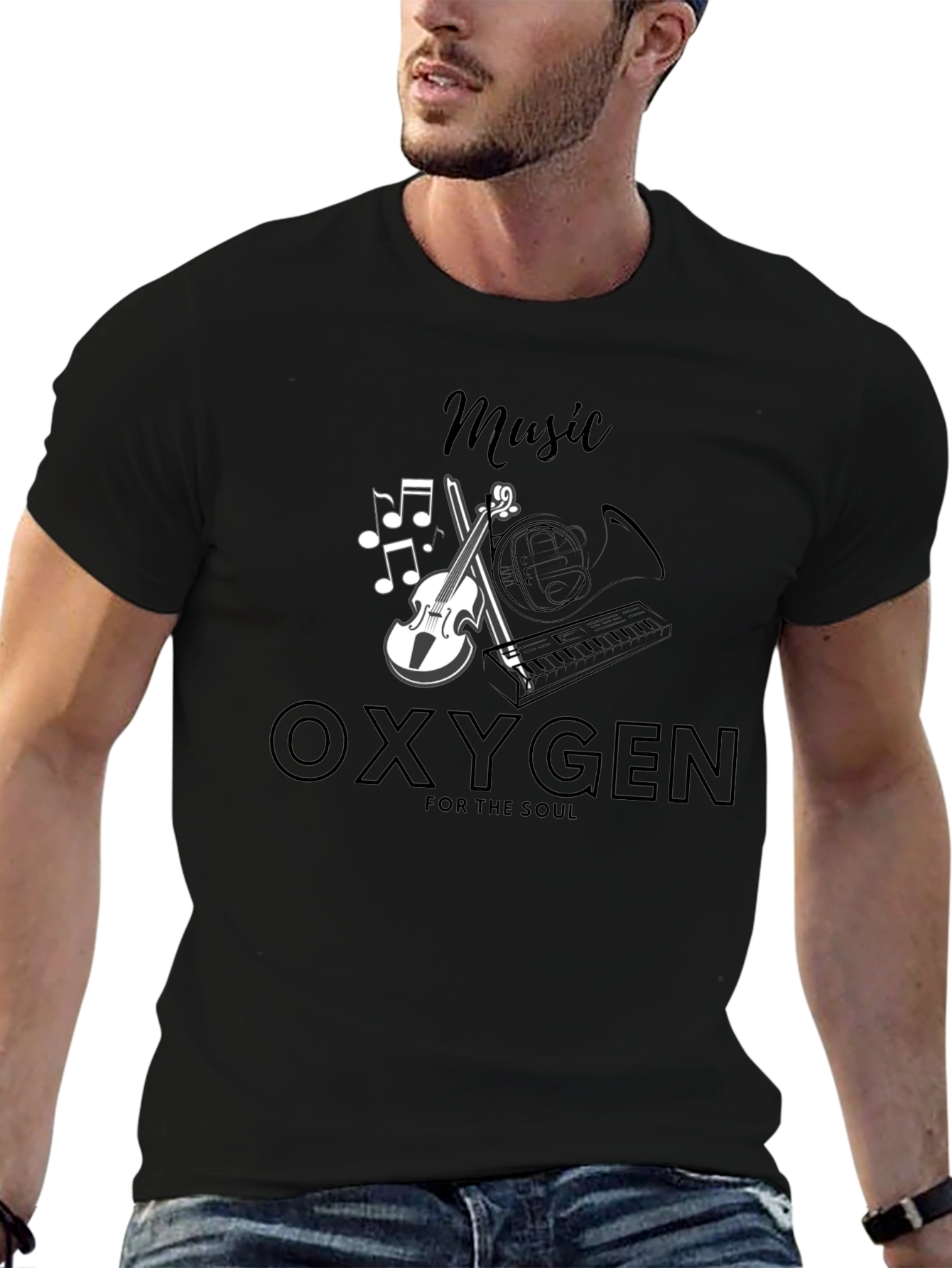 Music is Oxygen T-Shirt