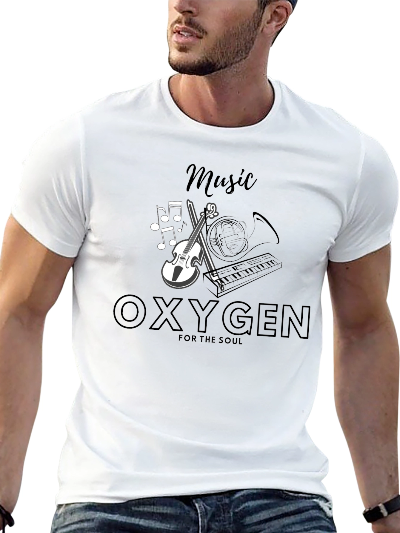 Music is Oxygen T-Shirt