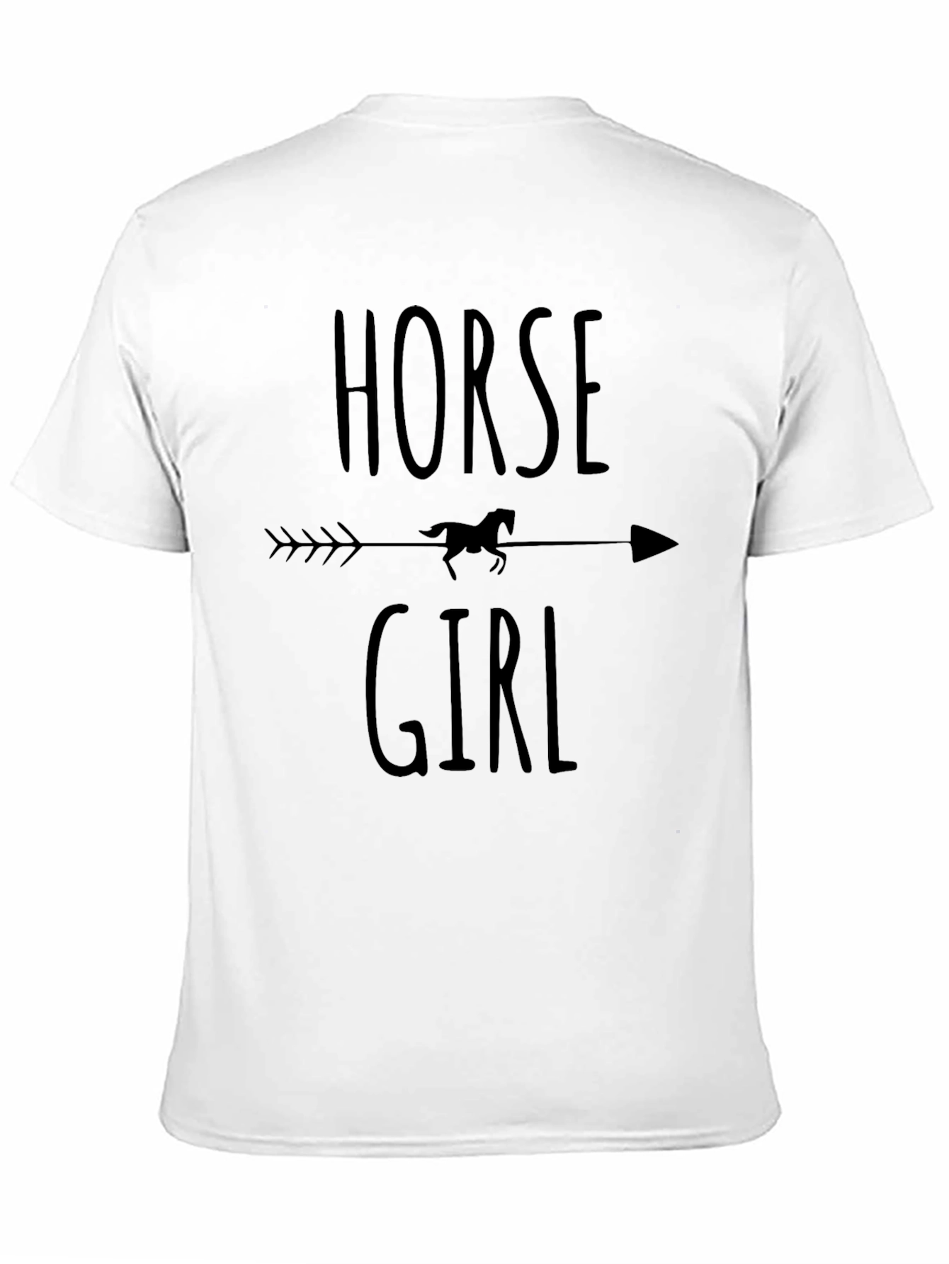 Horse Girl Graphic Tee - Arrow Design